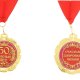 748228 Медаль металл "50 золотых лет!" на ленте